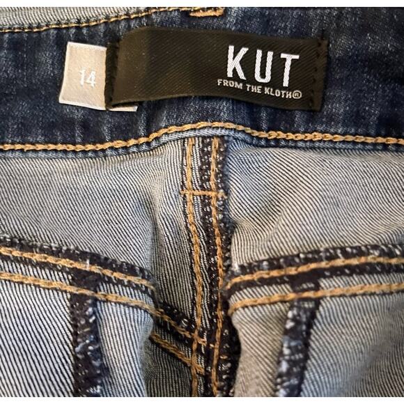 Kut From the Kloth Reese High Rise Jeans - Size 14 - Picture 9 of 9